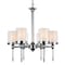 Cwi Lighting Maybelle 6 Light Candle Chandelier With Chrome Finish 9851P22-6-601 - alternate 5